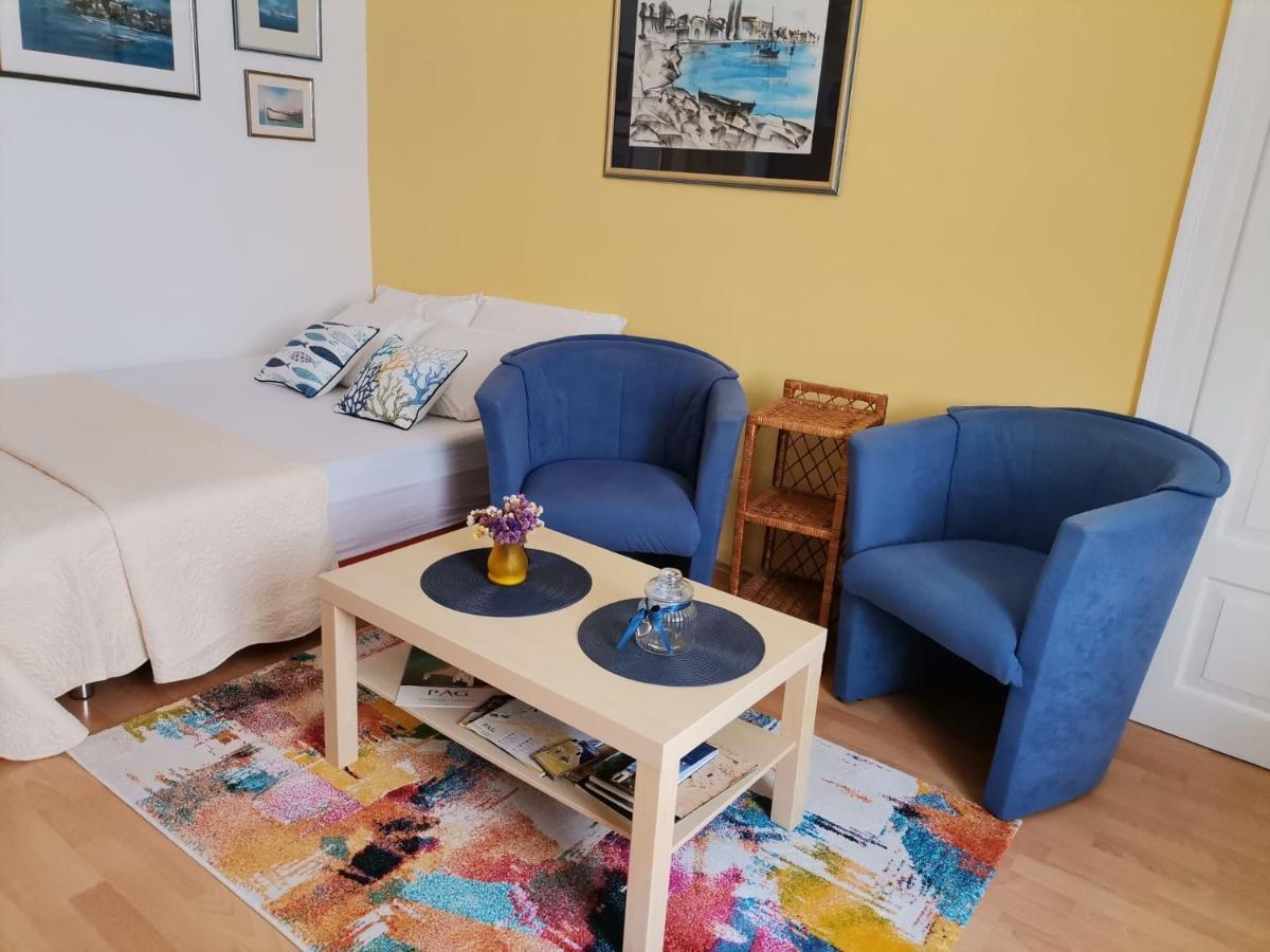 Old Town With Parking Apartment Đảo Pag Ngoại thất bức ảnh